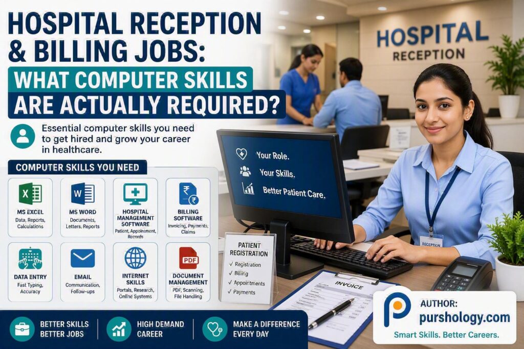 Hospital Reception & Billing Jobs: What Computer Skills Are Actually Required?