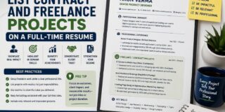 How to List Contract and Freelance Projects on a Full-Time Resume
