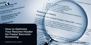 How to Optimize Your Resume Header for Faster Recruiter Screening
