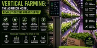 Indoor Vertical Farming: The Agritech Model Revolutionizing Urban Supply