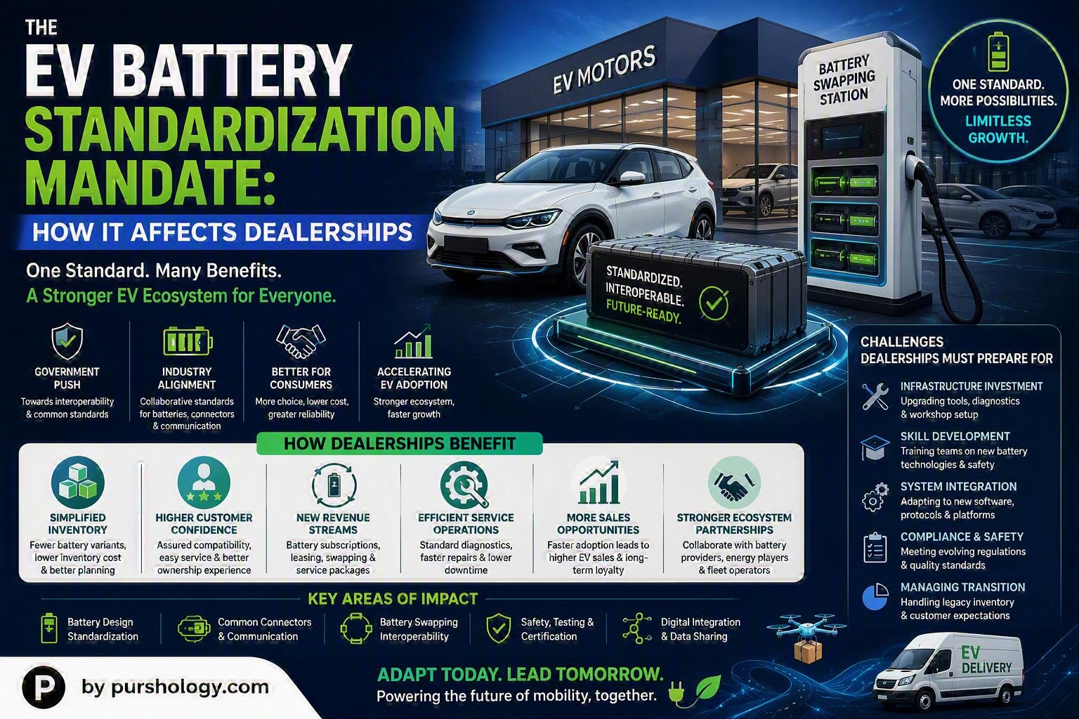 The EV Battery Standardization Mandate- How It Affects Dealerships - purshoLOGY The EV Battery Standardization Mandate: How It Affects Dealerships