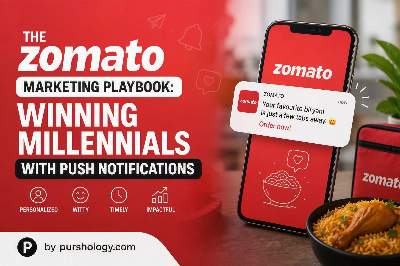 The Zomato Marketing Playbook: Winning Millennials with Push Notifications