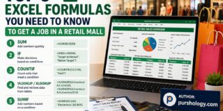 Top 5 Excel Formulas You Need to Know to Get a Job in a Retail Mall