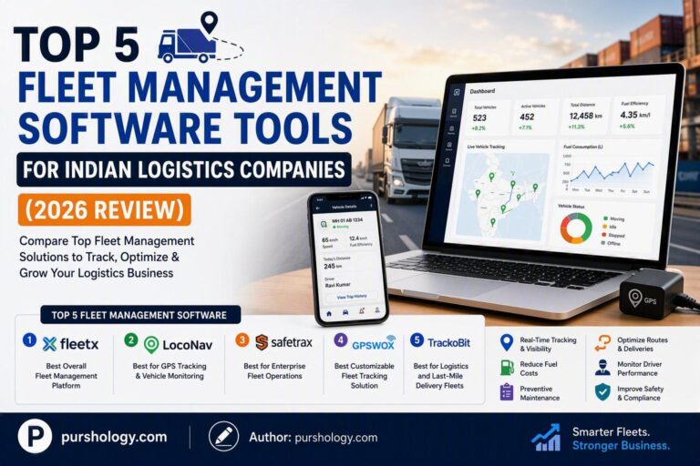 Top 5 Fleet Management Software Tools for Indian Logistics Companies (2026 Review)