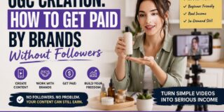 UGC Creation: How to Get Paid by Brands Without Followers