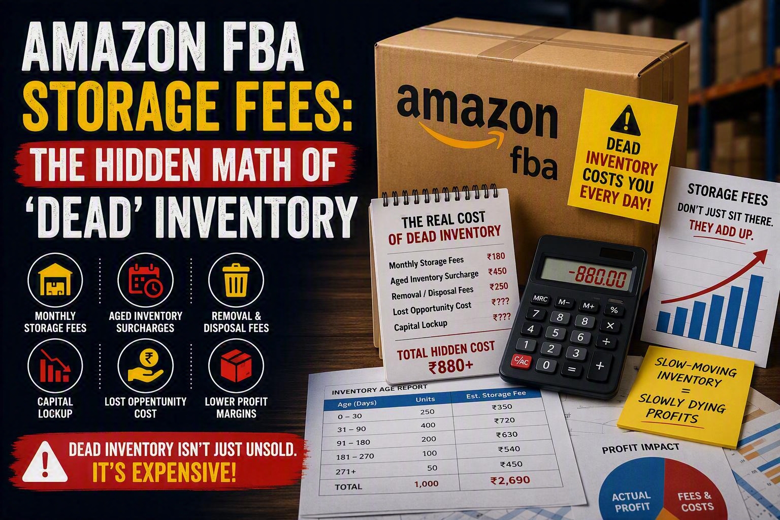 Amazon FBA Storage Fees: The Hidden Math of 'Dead' Inventory