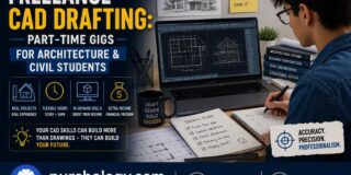 Freelance CAD Drafting: Part-Time Gigs for Architecture & Civil Students