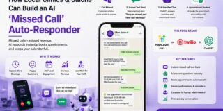 How Local Clinics & Salons Can Build an AI "Missed Call" Auto-Responder