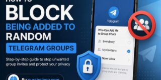 How to Block Being Added to Random Telegram Groups: A Simple Guide to Protect Your Privacy