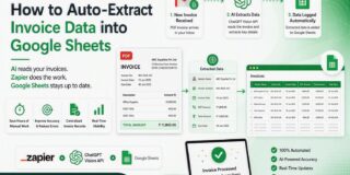 Stop Manual Data Entry: How to Auto-Extract Invoice Data into Google Sheets
