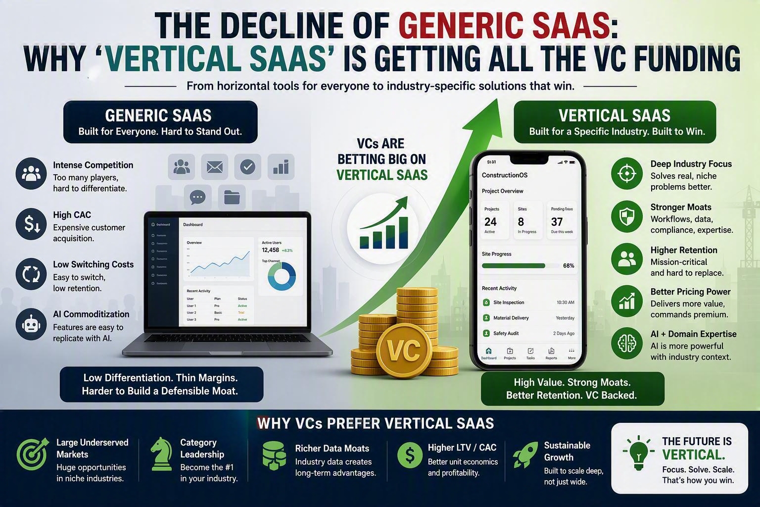 The Decline of Generic SaaS- Why Vertical SaaS Is Getting All the VC Funding - purshoLOGY The Decline of Generic SaaS: Why Vertical SaaS Is Getting All the VC Funding