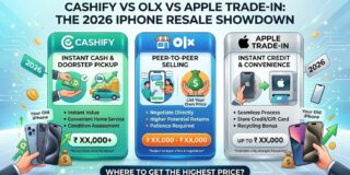 Cashify vs OLX vs Apple Trade-In: Where to Get the Highest Price for Your Old iPhone in 2026?