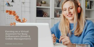 Earning as a Virtual Assistant for Busy Influencers (Email & Collab Management)