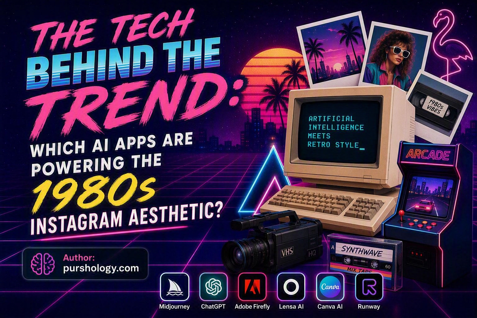The Tech Behind the Trend: Which AI Apps Are Powering the 1980s Instagram Aesthetic?