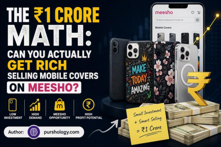 The ₹1 Crore Math: Can You Actually Get Rich Selling Mobile Covers on Meesho?