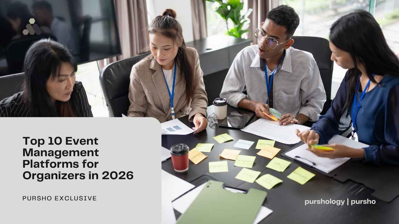 Top 10 Event Management Platforms for Organizers in 2026 - purshoLOGY Top 10 Event Management Platforms for Organizers in 2026