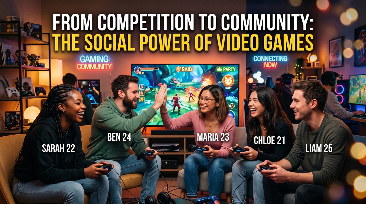 From Competition to Community- The Social Power of Video Games - purshoLOGY From Competition to Community: The Social Power of Video Games