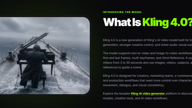 Pianist in a dark coat playing a grand piano on a rain-soaked ship deck amid rough seas and a stormy sky.