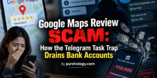 The 'Google Maps Review' Scam: How the Telegram Task Trap Drains Bank Accounts