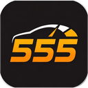 App icon featuring an orange 555 logo on a black rounded-square background.
